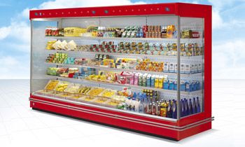 Chlazené vitríny a chladicí pulty pro supermarkety