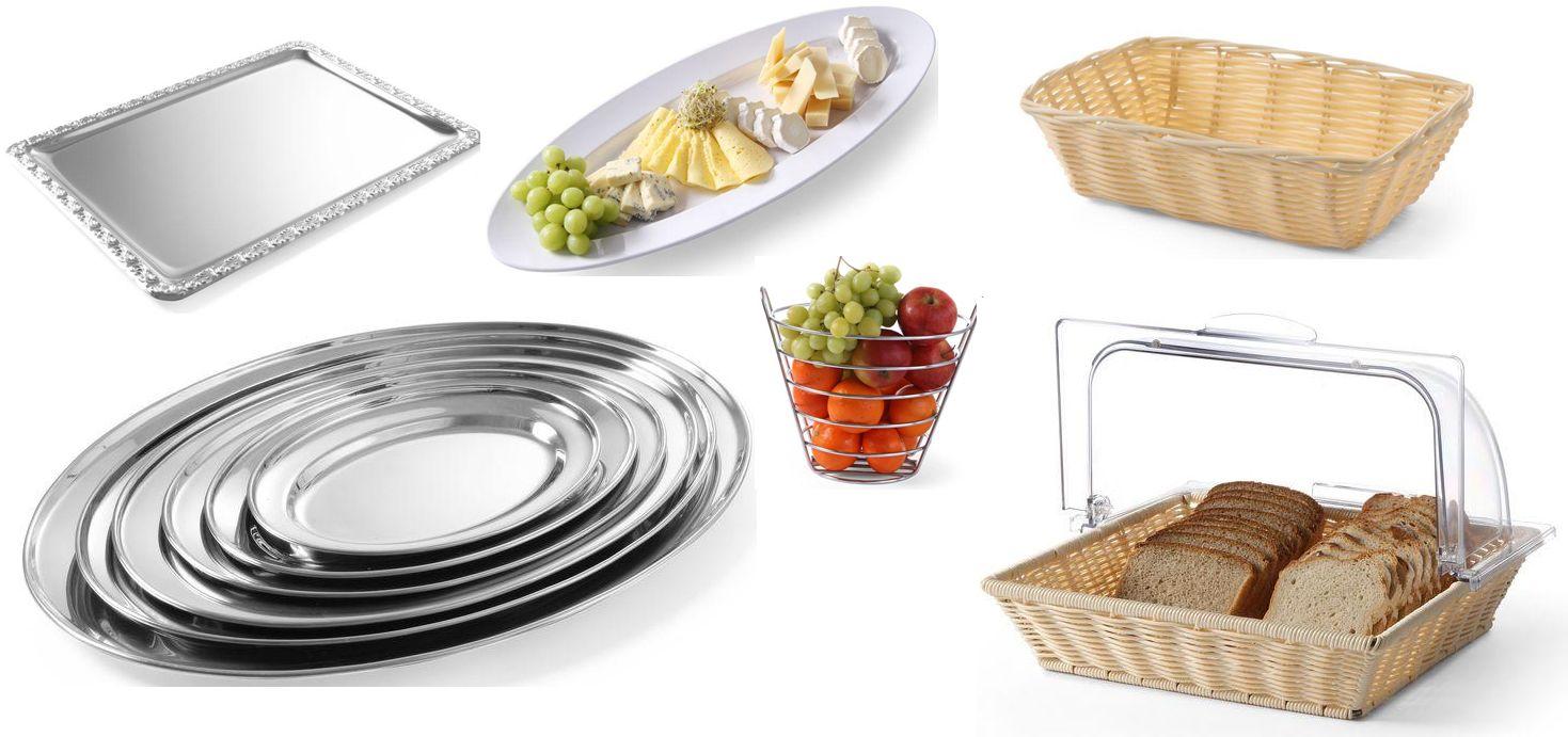 Servírovací plata, podnosy, košíky