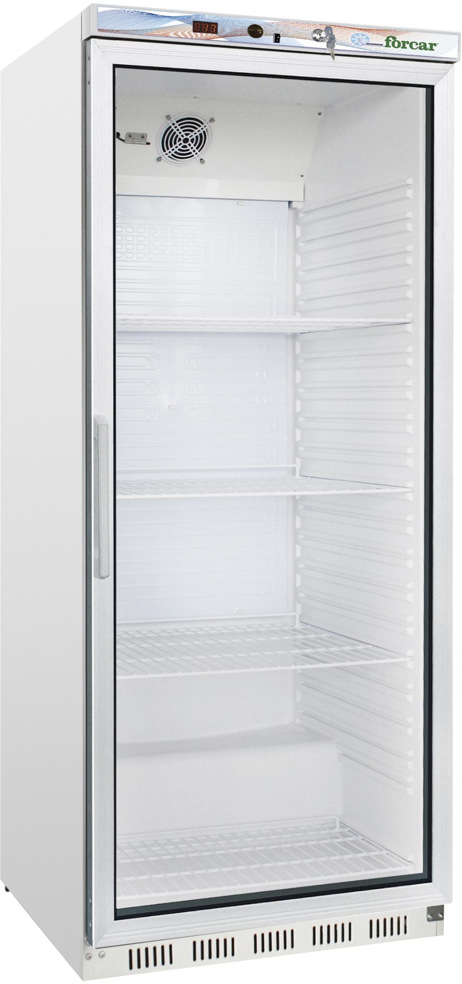 Chladicí prosklené skříně - statické G-ER600G