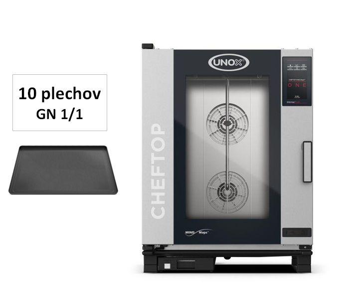 Elektrický parní konvektomat UNOX ChefTop MindMaps One XEVC-1011-E1RM