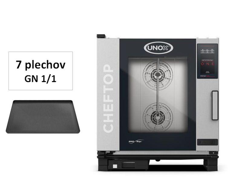 Elektrický parní konvektomat UNOX ChefTop MindMaps One XEVC-0711-E1RM