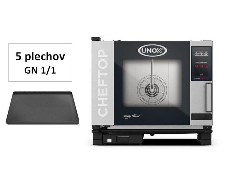 Elektrický parní konvektomat UNOX ChefTop MindMaps One XEVC-0511-E1RM