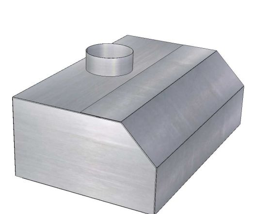 Odsavač par - nástěnný DP- 1