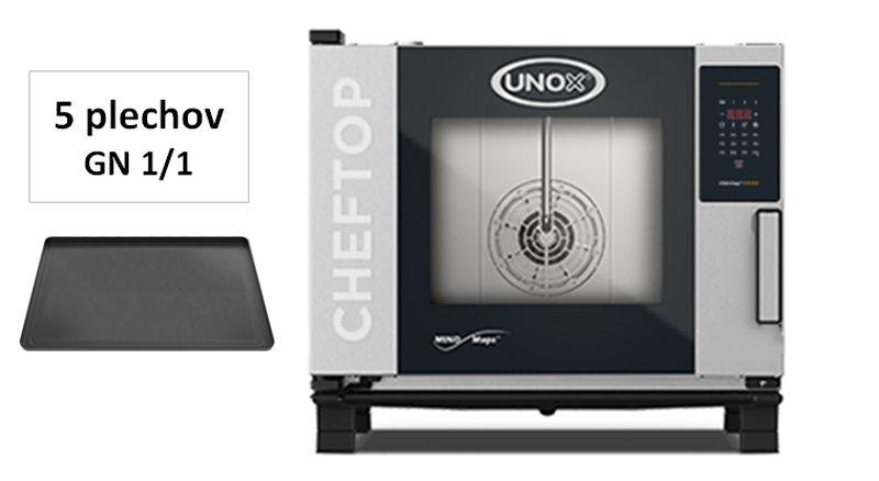Elektrický parní konvektomat UNOX Zero XEVC-0511-EZRM