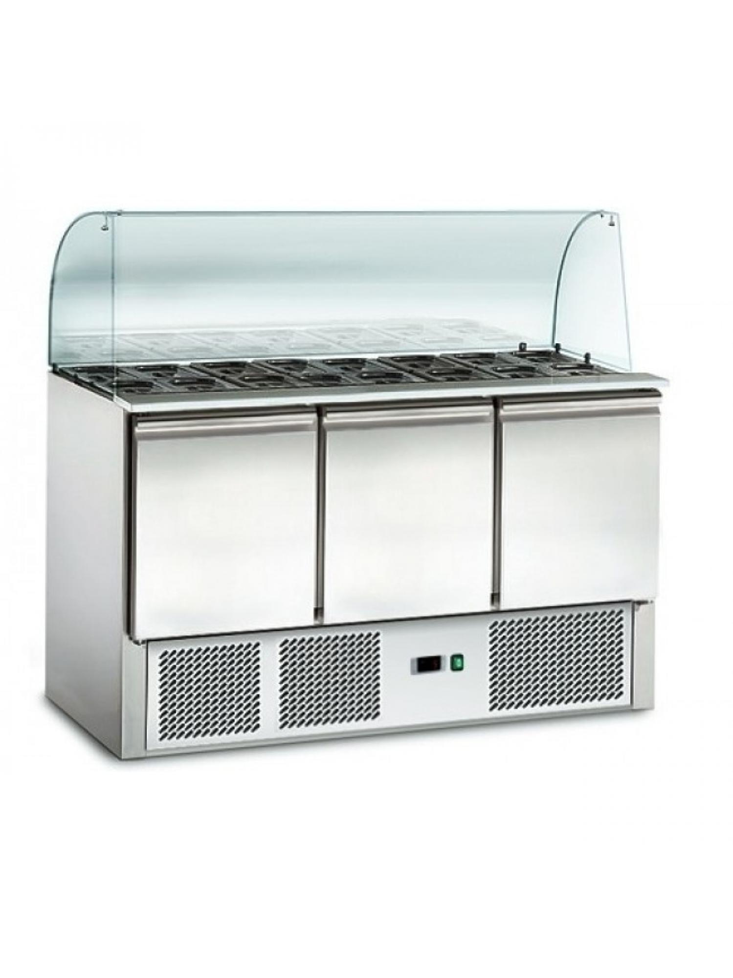 Saladeta s hygienickým sklem Ak943G