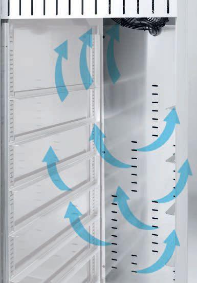 Chladnička na čokoládu a pralinky s regulací vlhkosti. ADP/40C