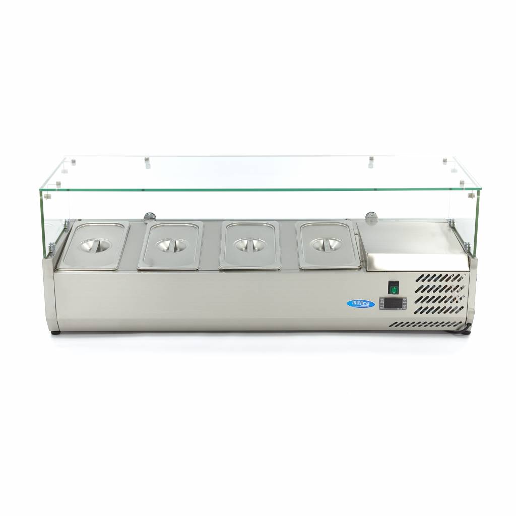 Přípravná chladnička 120 cm - vhodná pro 4 x 1/3 GN