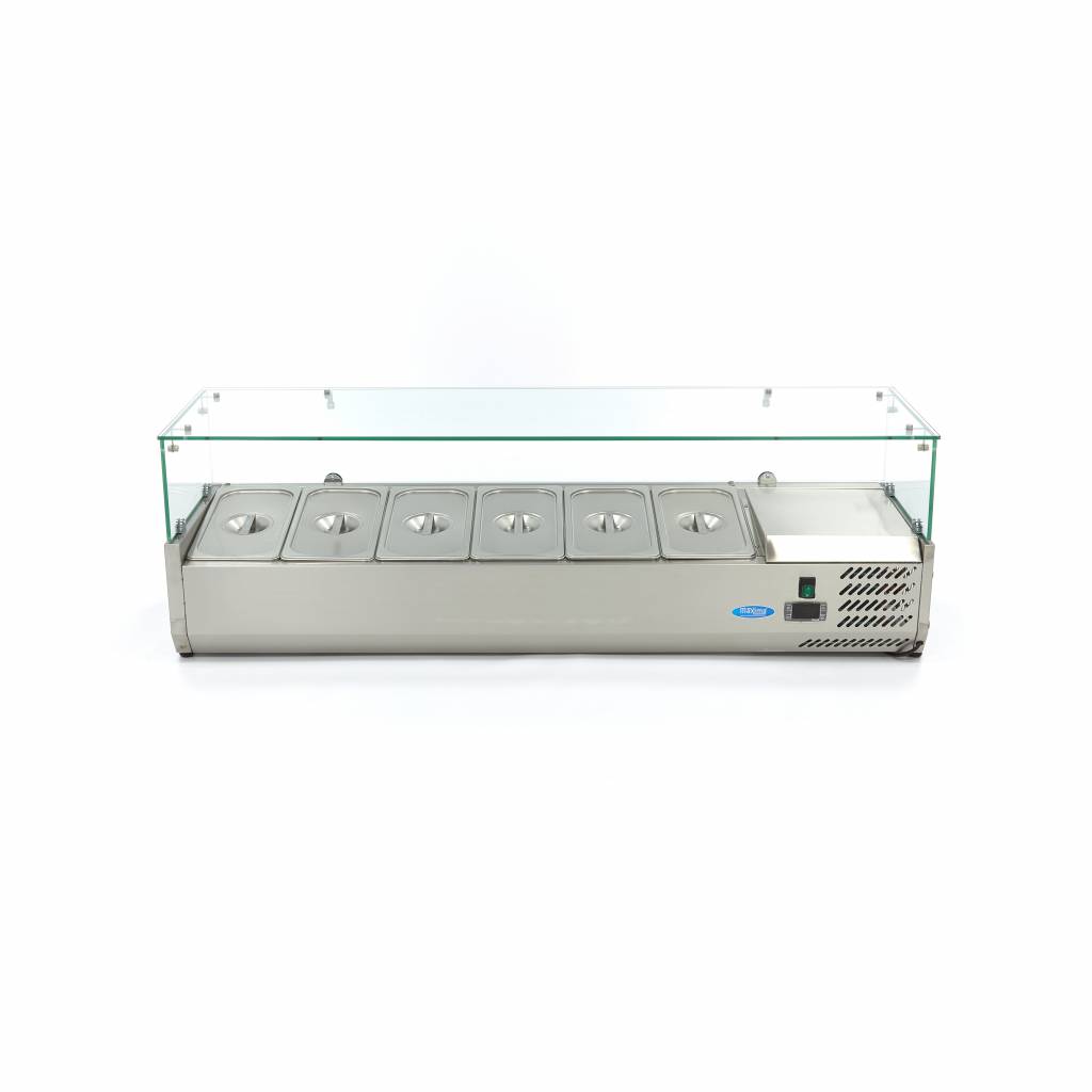 Přípravná chladnička 140 cm - vhodná pro 6 x 1/3 GN