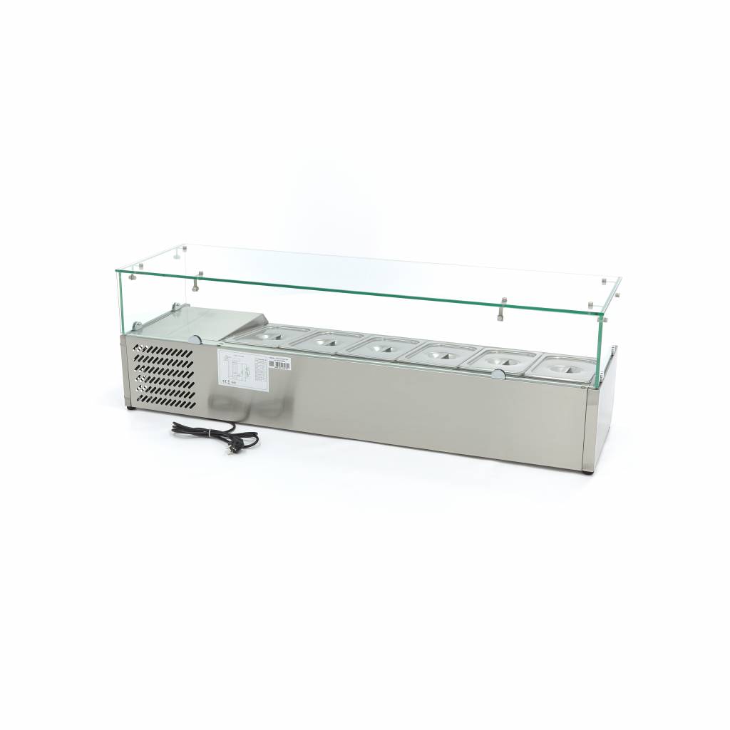 Přípravná chladnička 140 cm - vhodná pro 6 x 1/3 GN