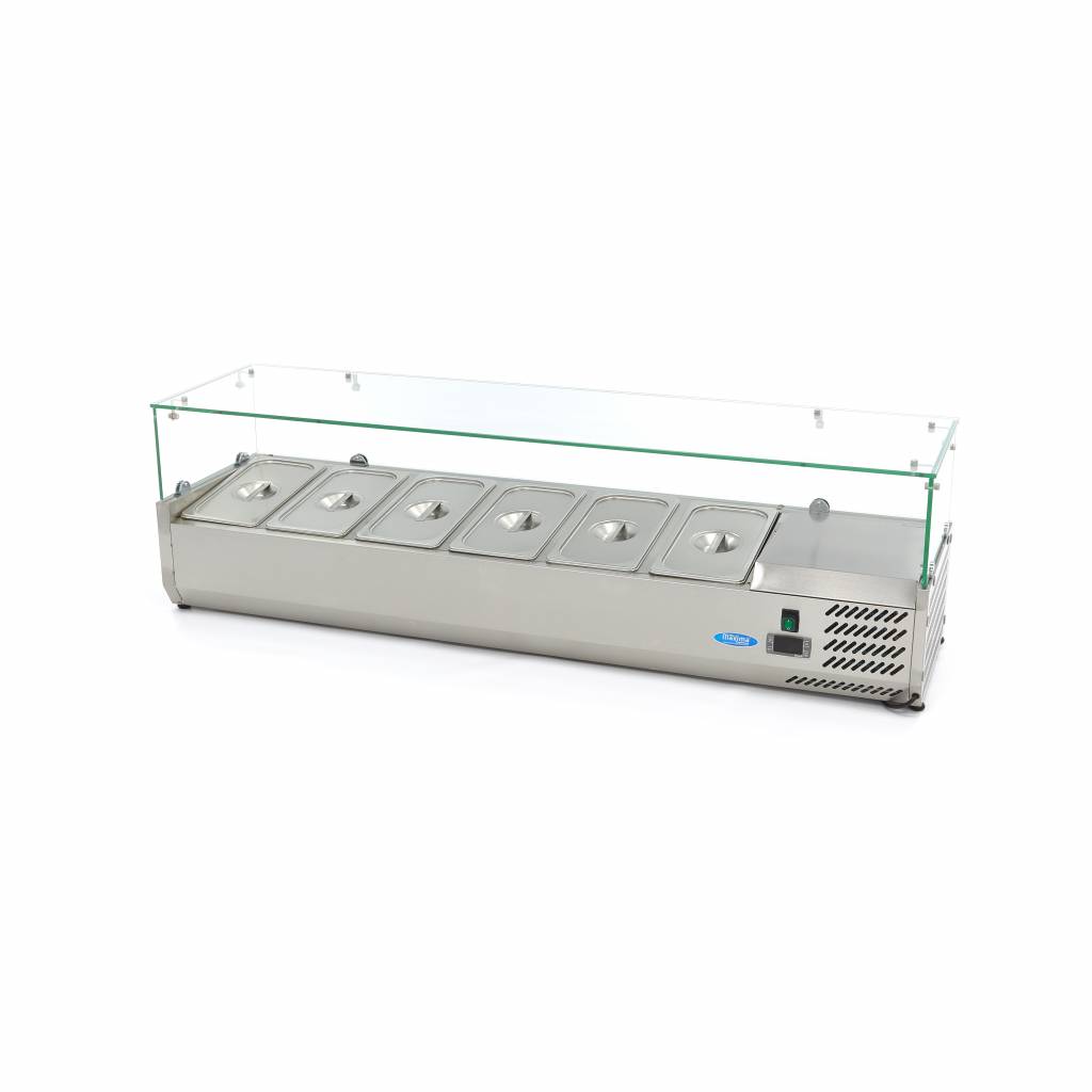 Přípravná chladnička 150 cm - vhodná pro 6 x 1/3 GN