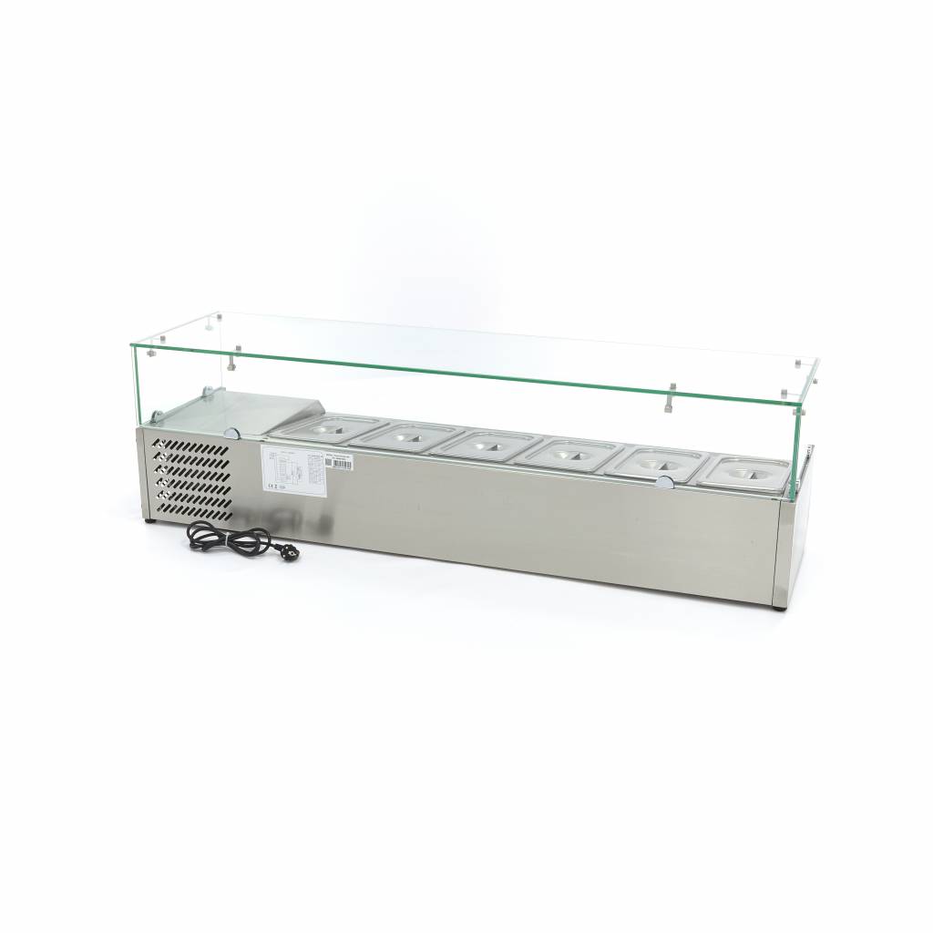 Přípravná chladnička 150 cm - vhodná pro 6 x 1/3 GN
