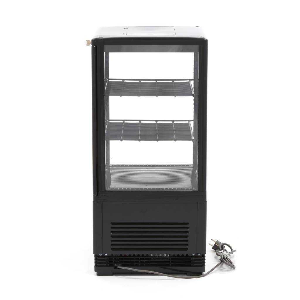 Lednice s vitrínou 43 cm - 58 l