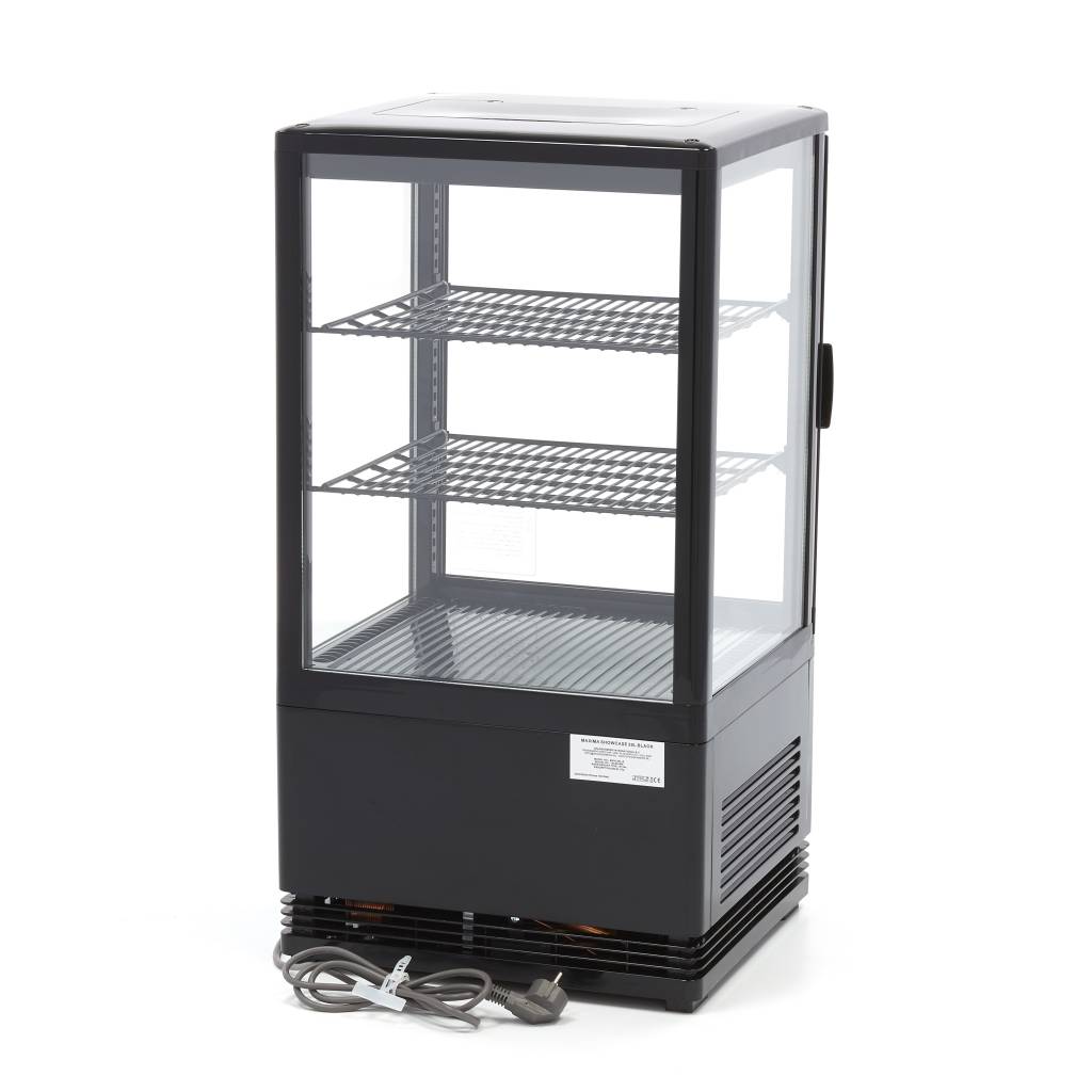 Lednice s vitrínou 43 cm - 58 l