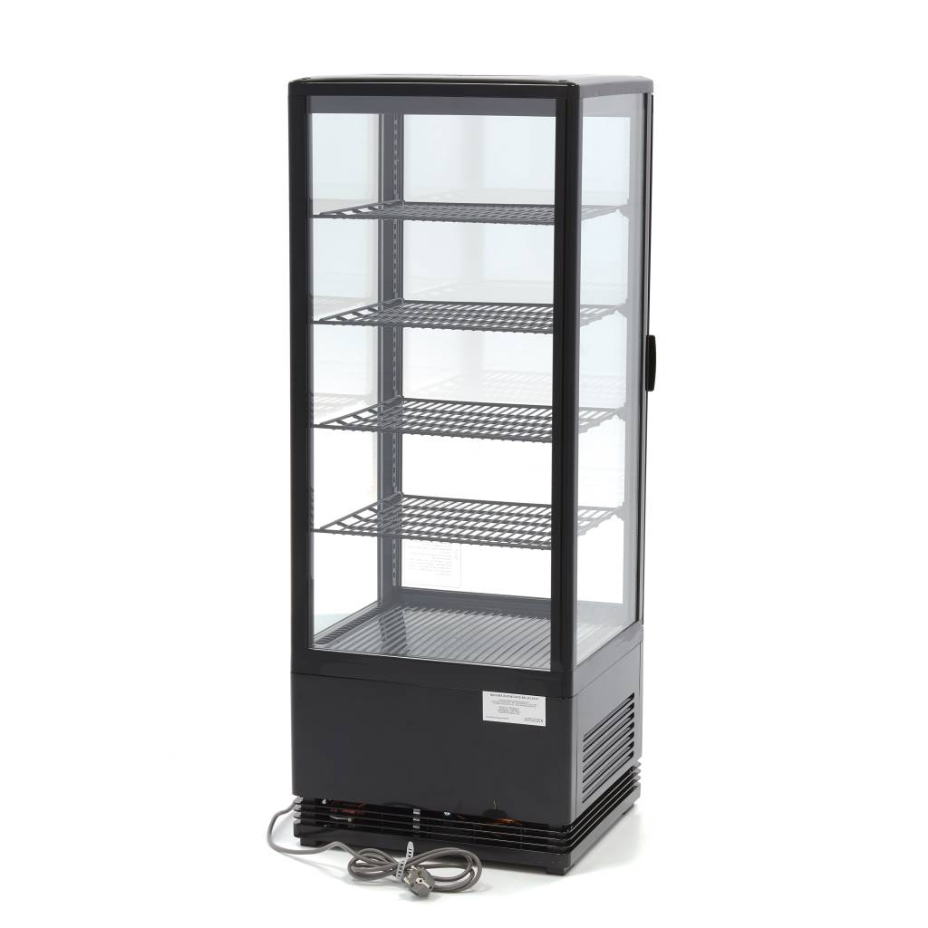 Chladicí skříň s vitrínou 43 cm - 98 l
