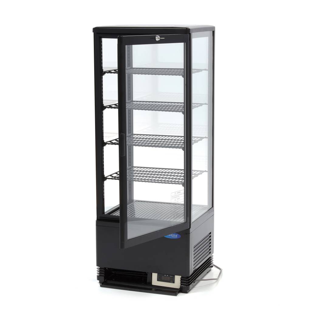 Chladicí skříň s vitrínou 43 cm - 98 l