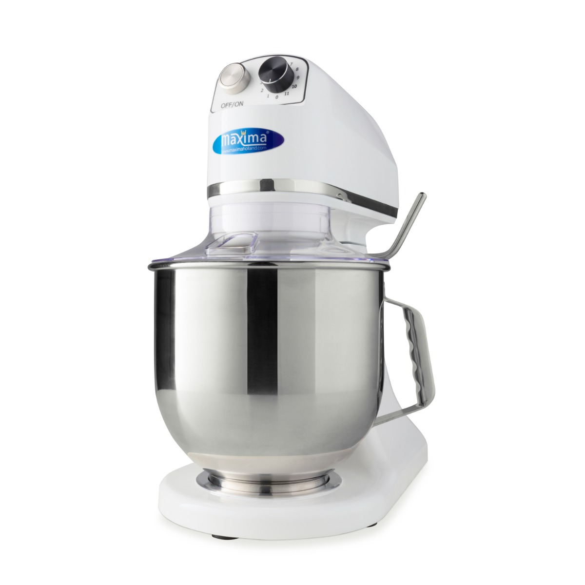 Planetární mixér - 7 l - do 2 kg těsta - bílý