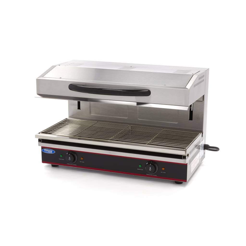 Gril Salamander s posuvným ramenem - 79 x 32 cm - 5600 W
