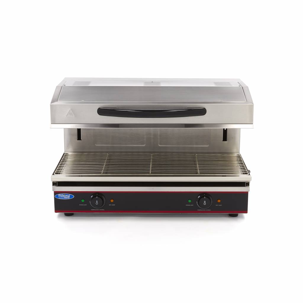 Gril Salamander s posuvným ramenem - 79 x 32 cm - 5600 W