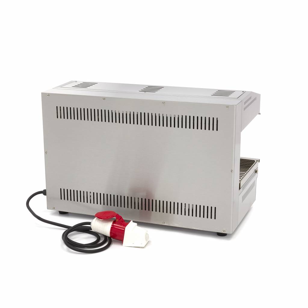 Gril Salamander s posuvným ramenem - 79 x 32 cm - 5600 W