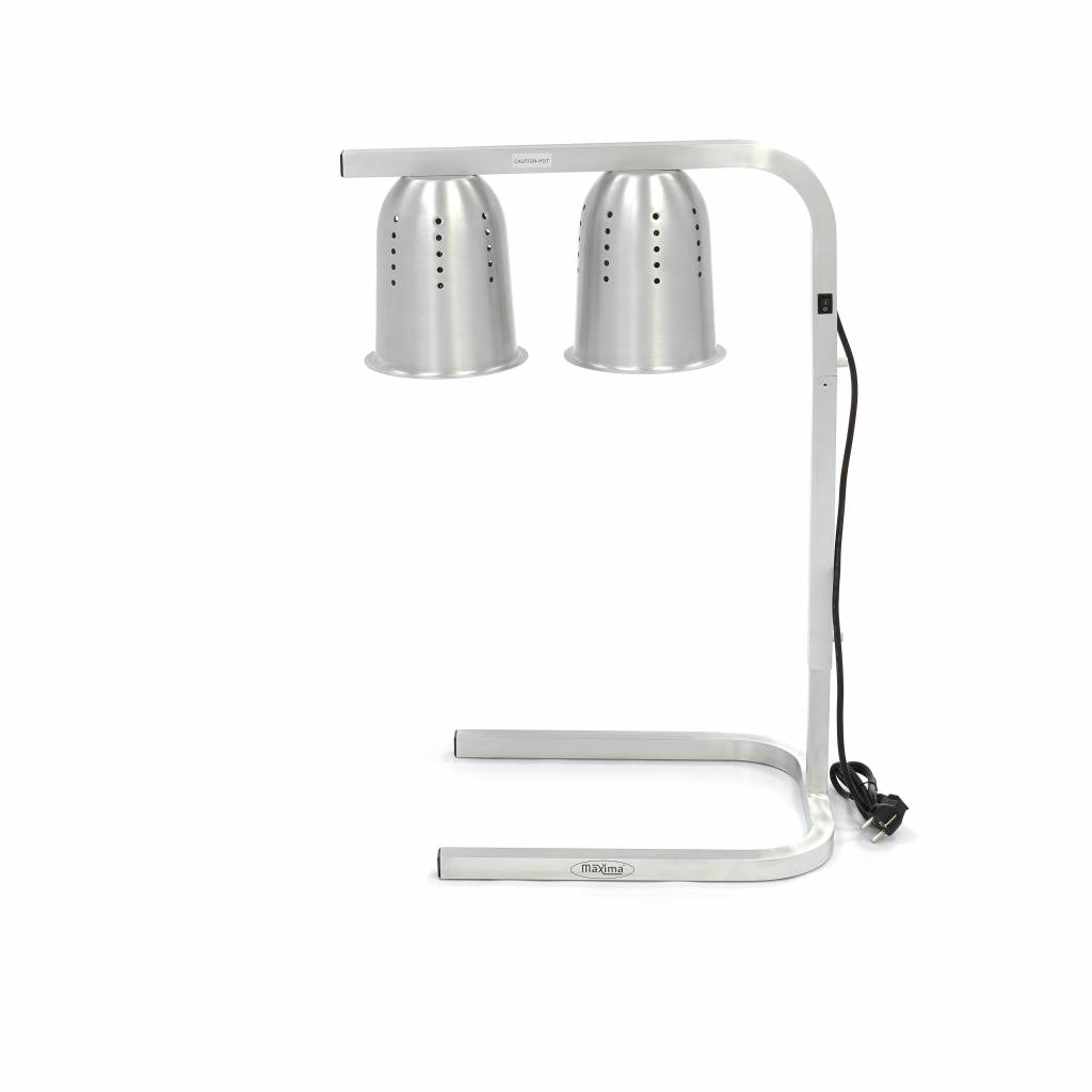 Ohřívací lampa Double - včetně 2 lamp - včetně 1 x 1/1 GN nádoby