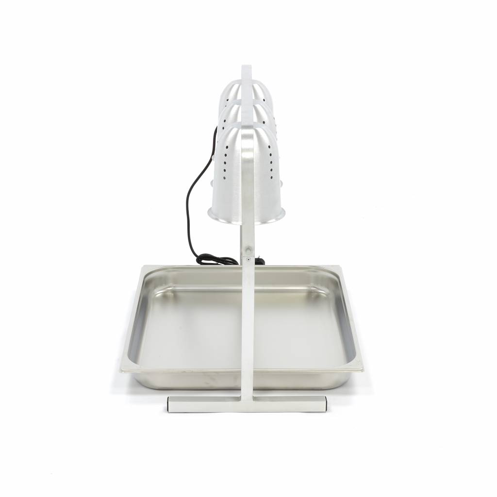 Trojitá ohřívací lampa - včetně 3 lamp - včetně 1 x 2/1 GN nádoby