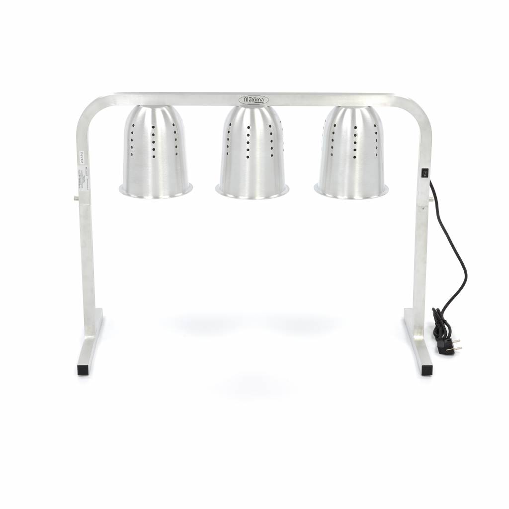 Trojitá ohřívací lampa - včetně 3 lamp - včetně 1 x 2/1 GN nádoby
