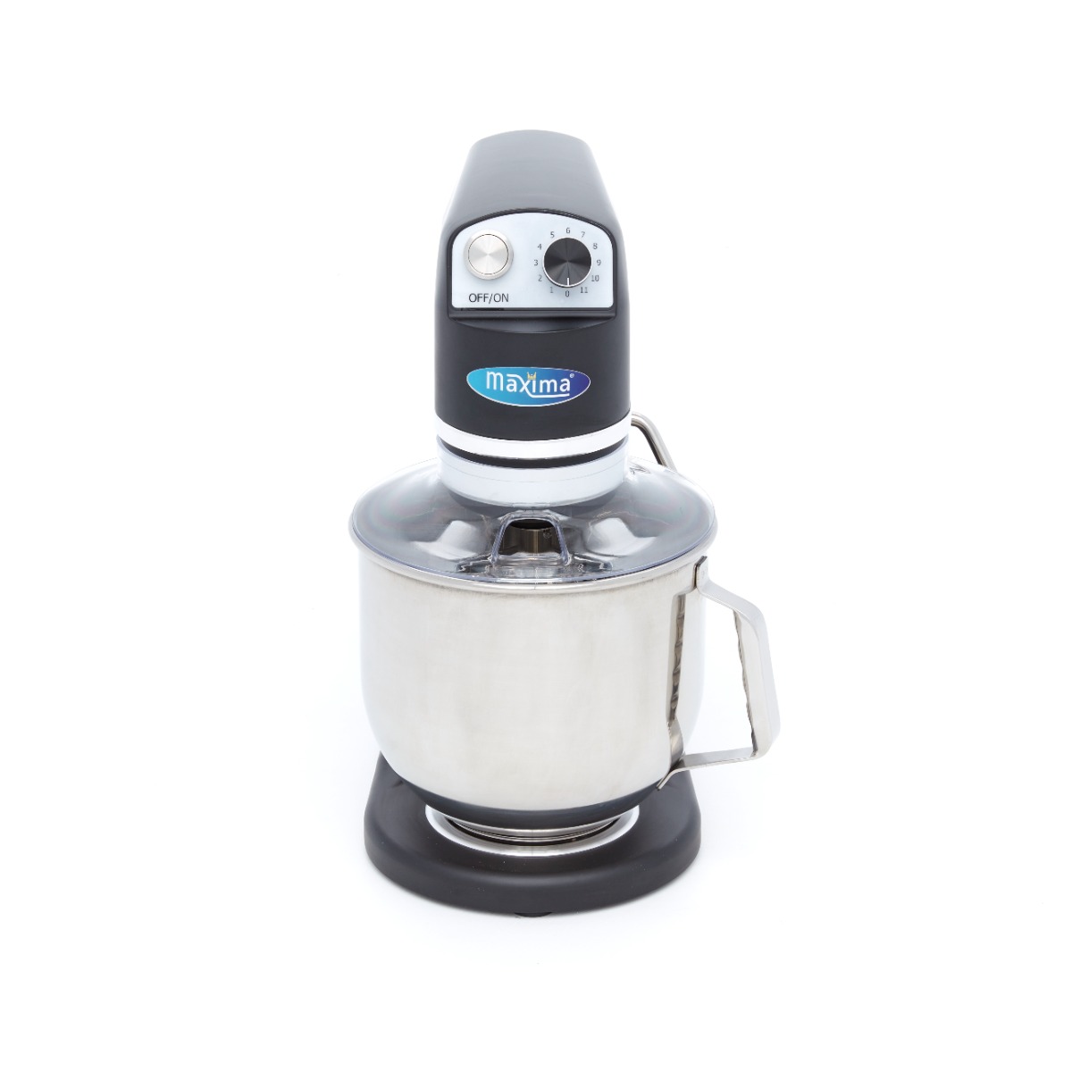 Planetární mixér - 7 l - do 2 kg těsta - černá matná