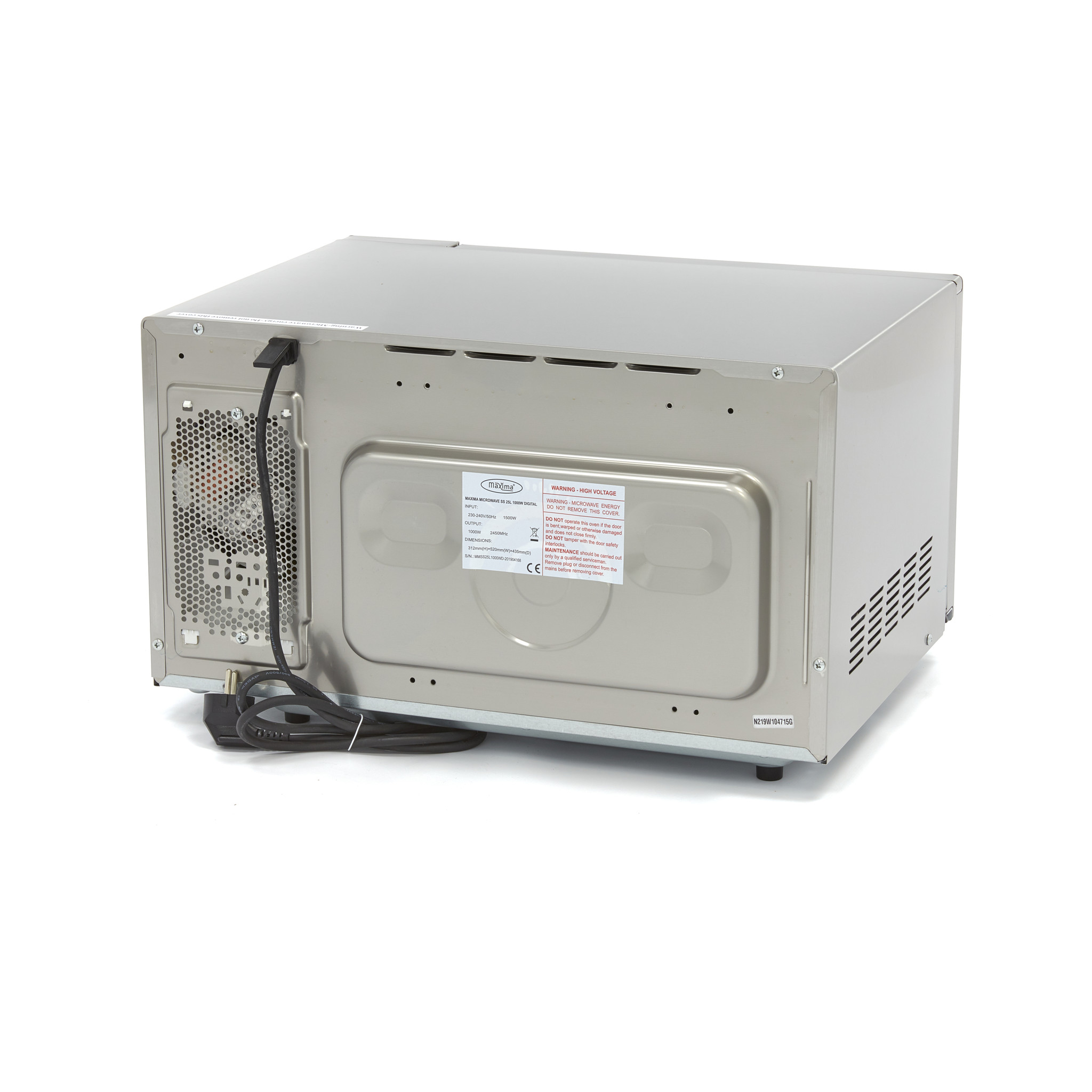 Mikrovlnná trouba 25L - 1000W - 20 předprogramů