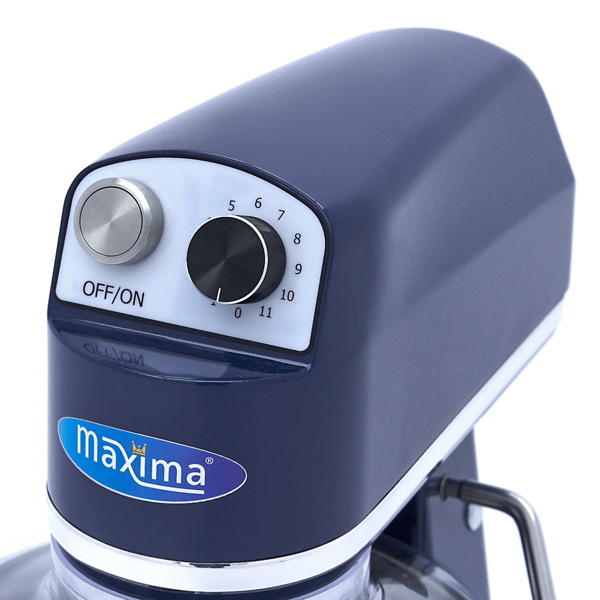 Planetární mixér - 7 l - do 2 kg těsta - ocelově modrá