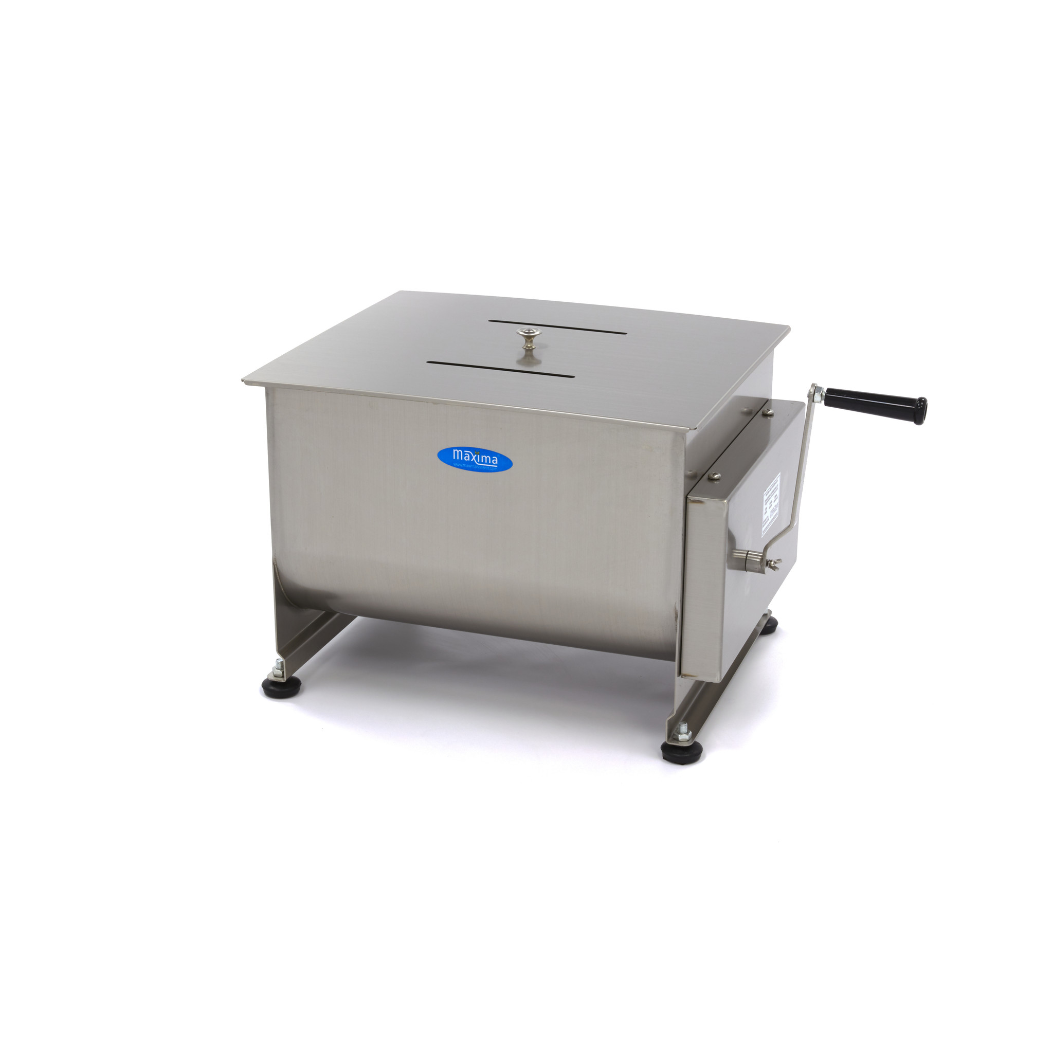 Mixér na maso 40 l - manuální - dvojitá náprava - 30 kg masa