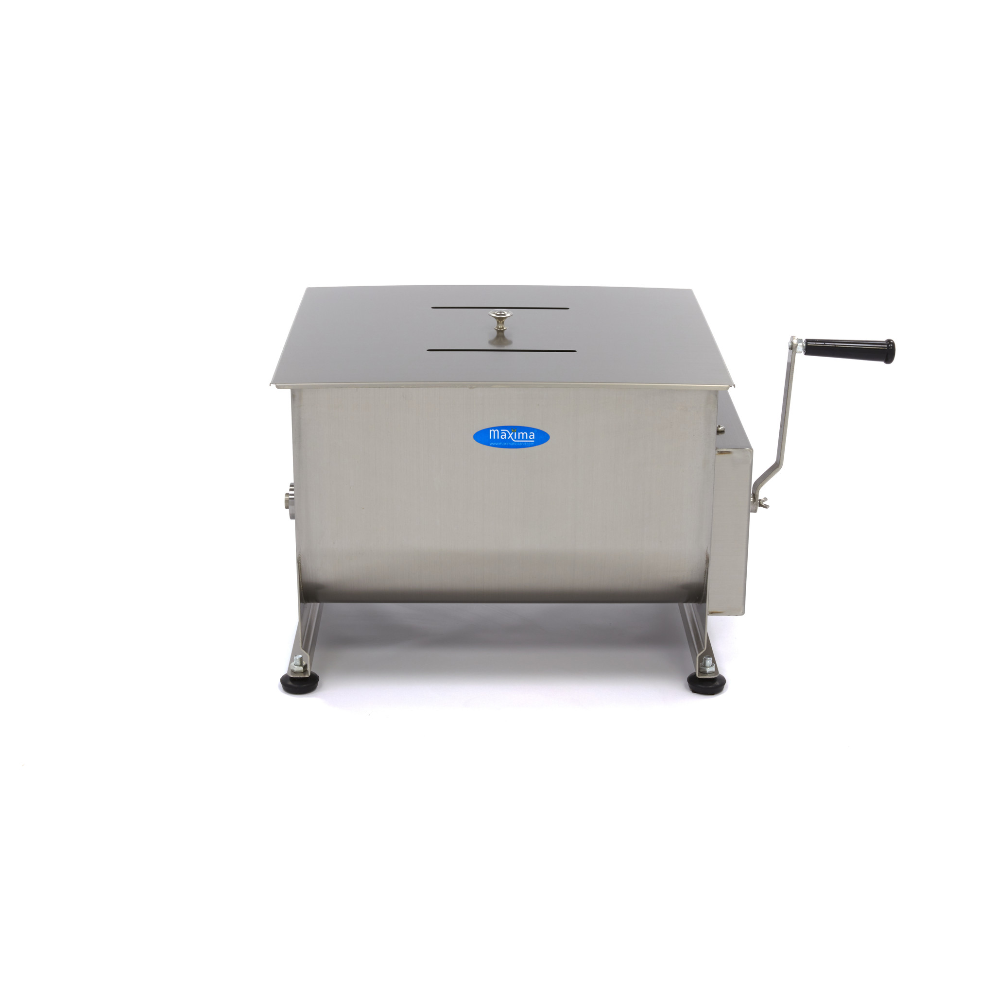 Mixér na maso 40 l - manuální - dvojitá náprava - 30 kg masa