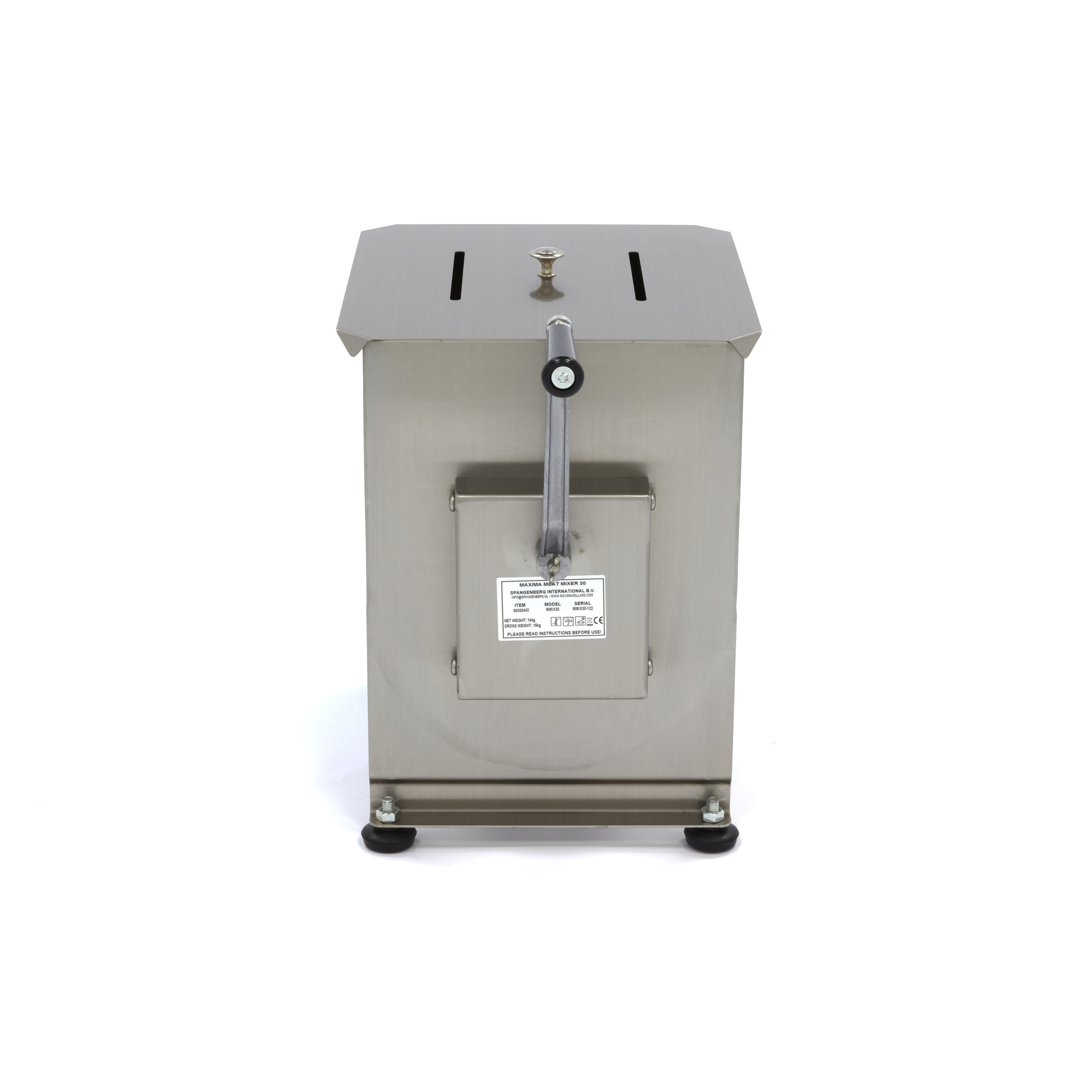 Mixér na maso 30 l - manuální - 22,5 kg masa