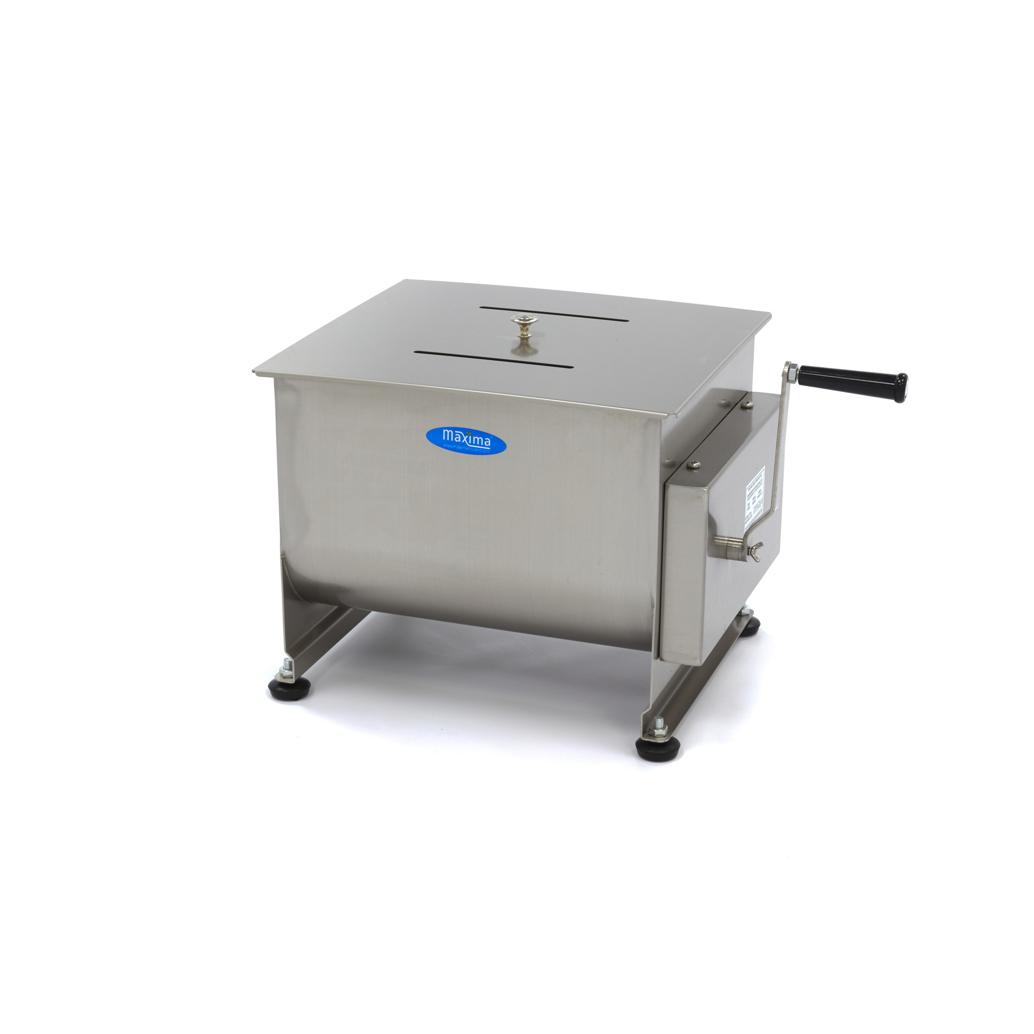 Mixér na maso 30 l - manuální - dvojitá náprava - 25 kg masa