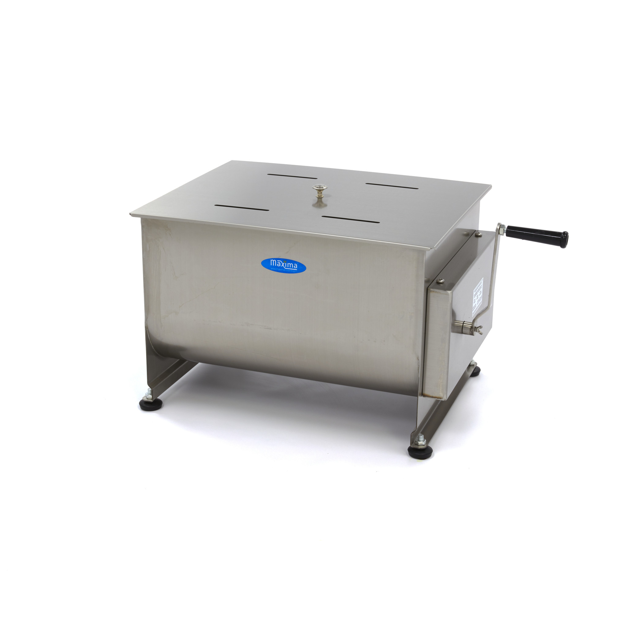 Mixér na maso 50 l - manuální - dvojitá náprava - 37,5 kg masa