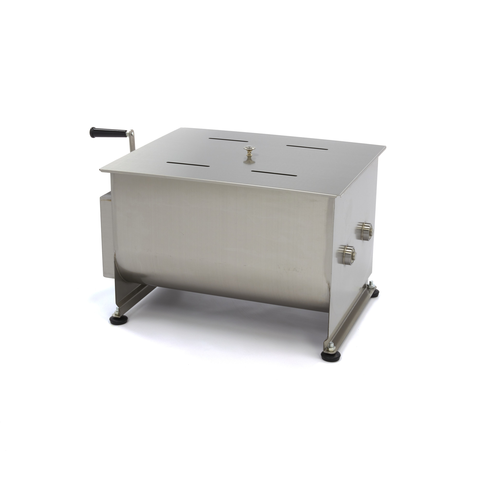 Mixér na maso 50 l - manuální - dvojitá náprava - 37,5 kg masa