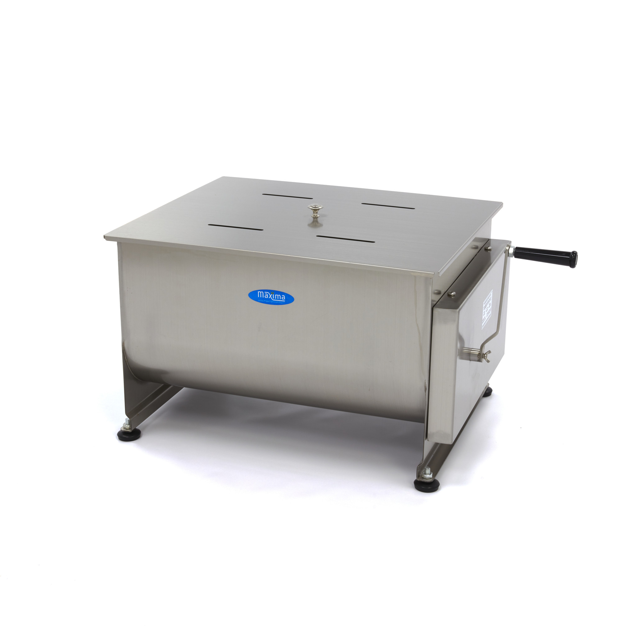 Mixér na maso 60 l - manuální - dvojitá náprava - 45 kg masa