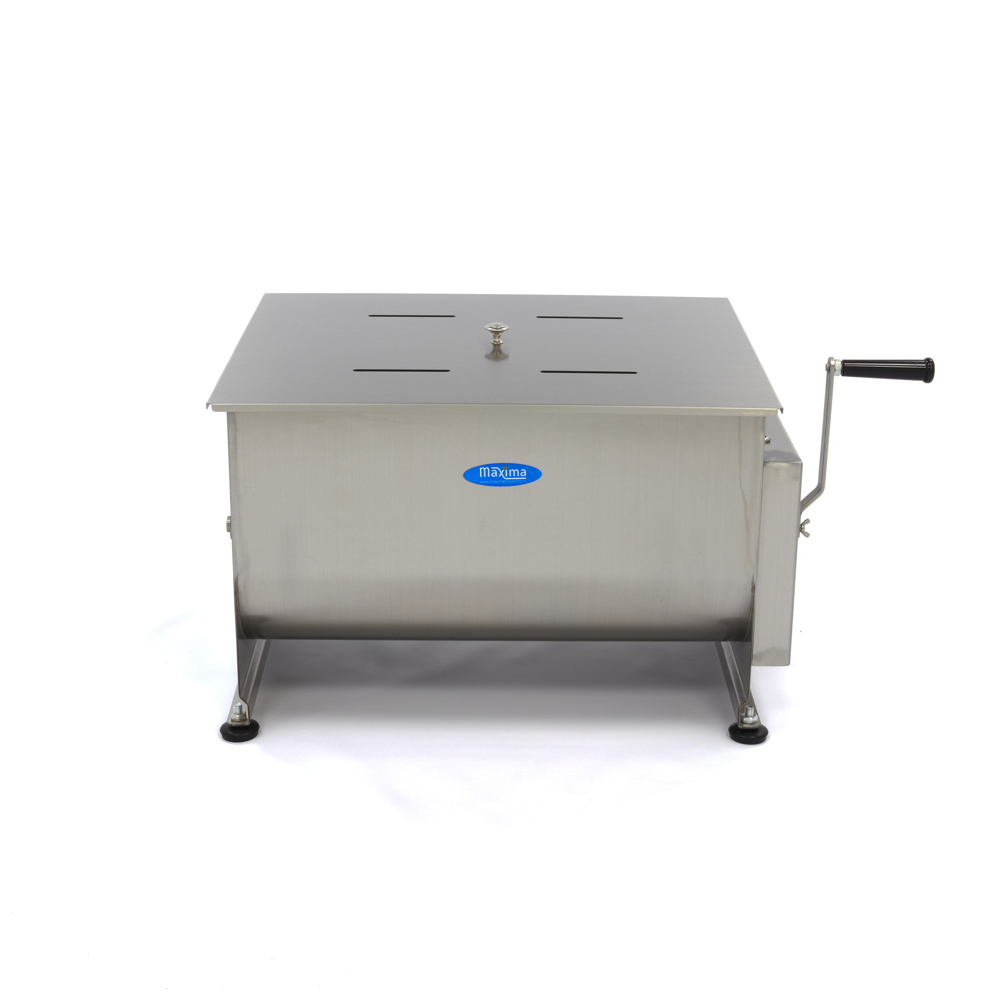 Mixér na maso 60 l - manuální - dvojitá náprava - 45 kg masa