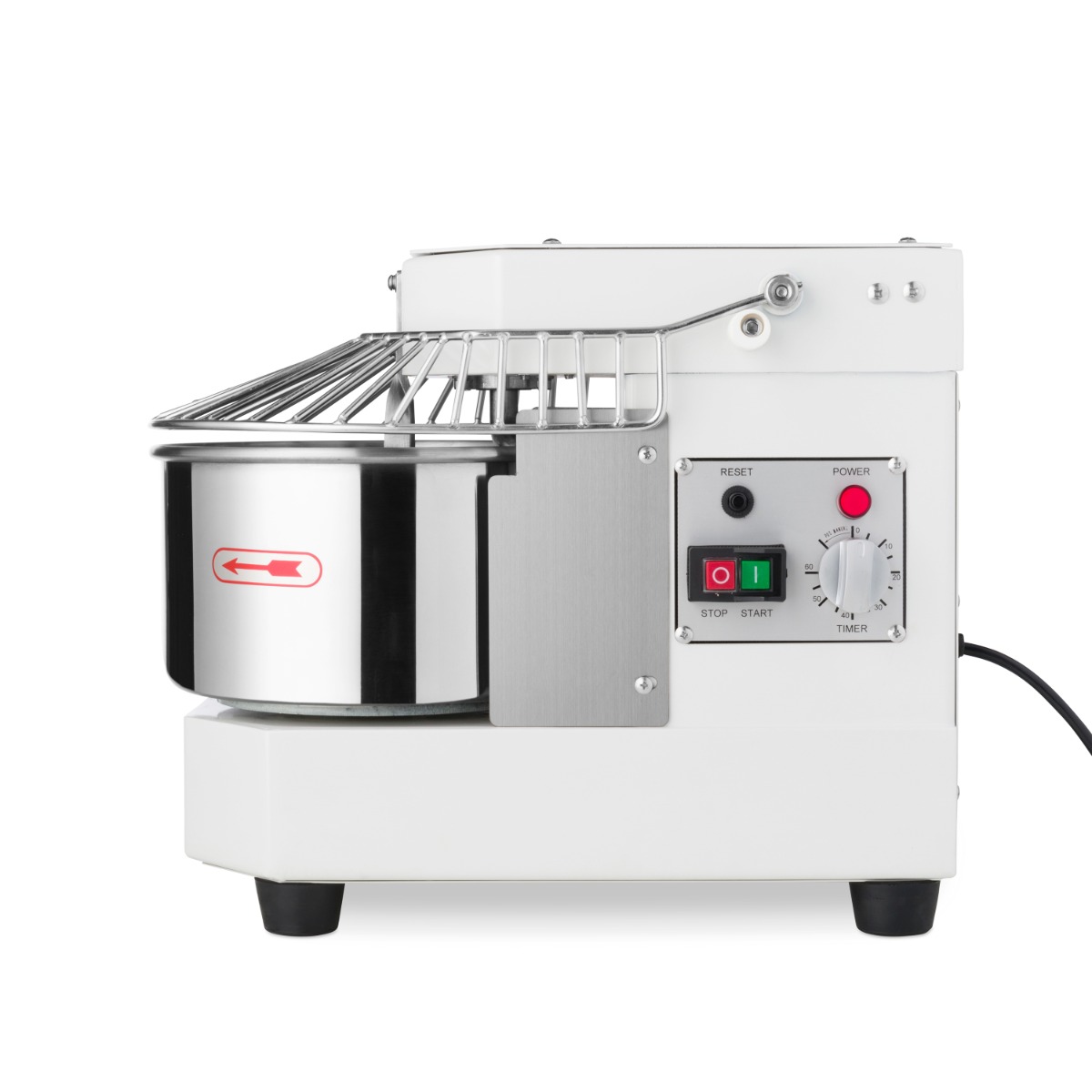 Mixér na těsto 8 l - 4,5 kg těsta - 450 W