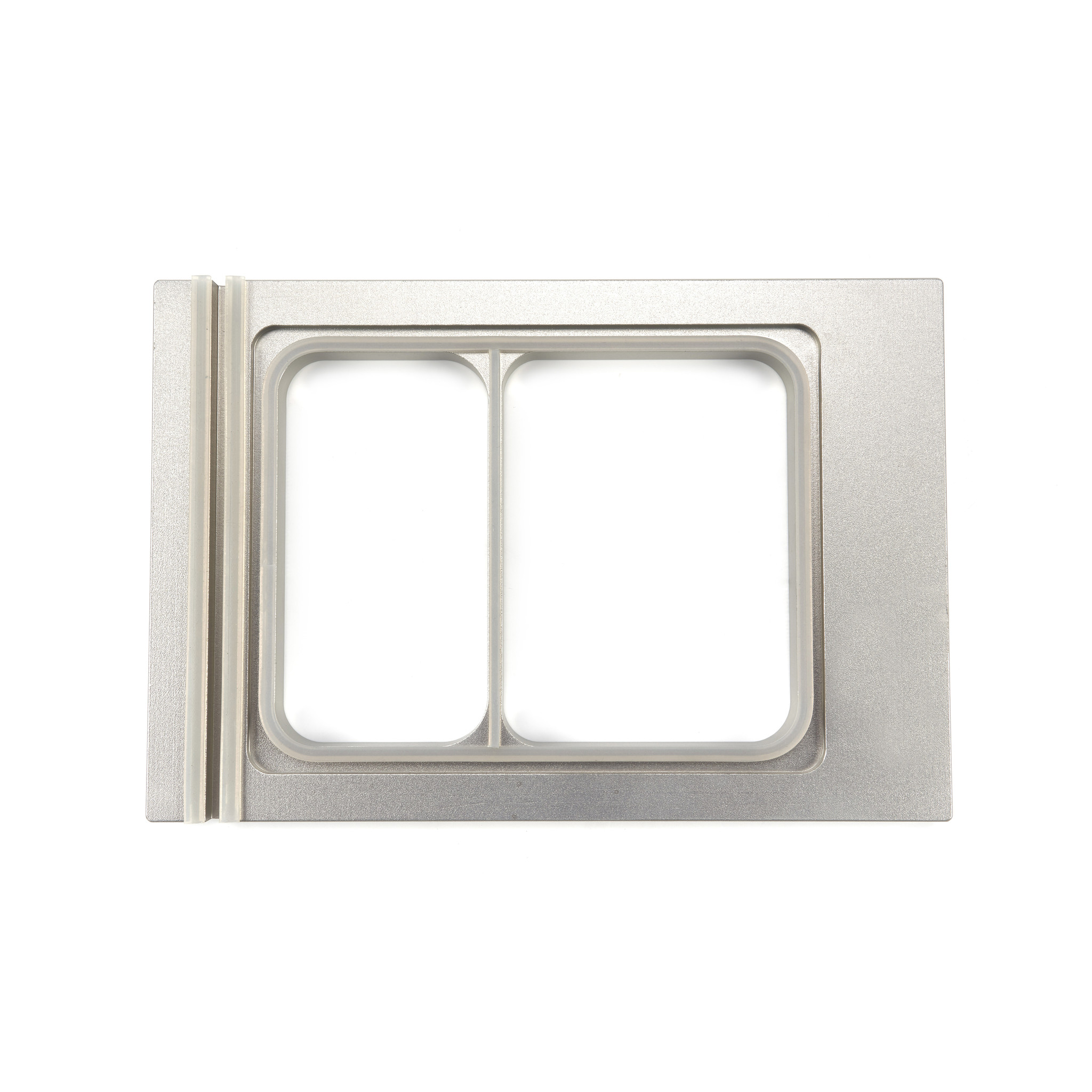 Podnos na menu 225 x 175 mm - malý - 2 přihrádky