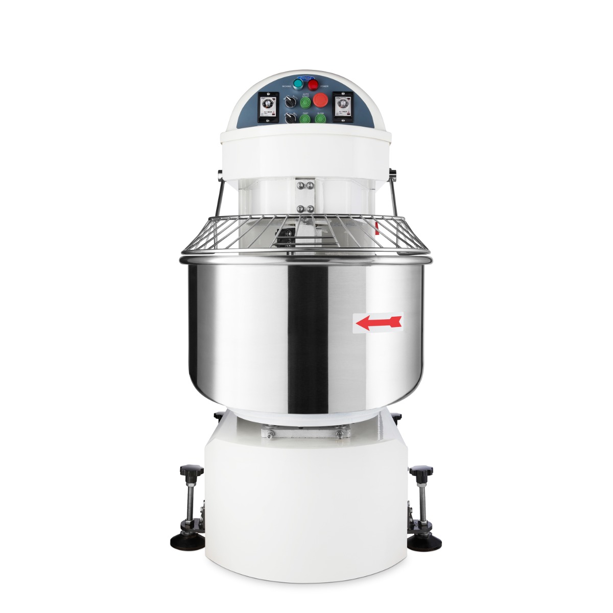 Mixér na těsto 130L - 80 kg těsta - 2 rychlosti - 400V