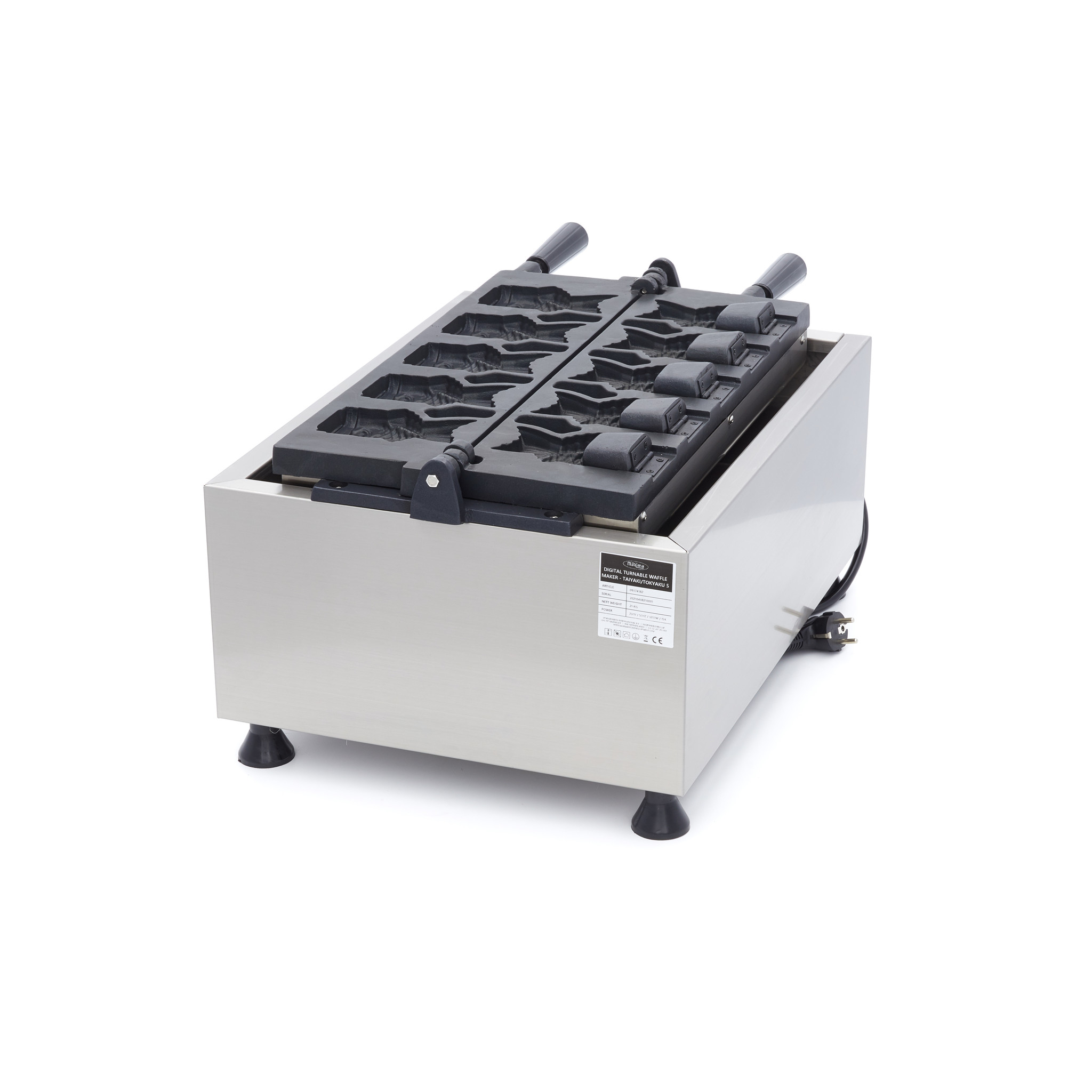 Vaflovač - 5 tvarů Taiyaki / ryby
