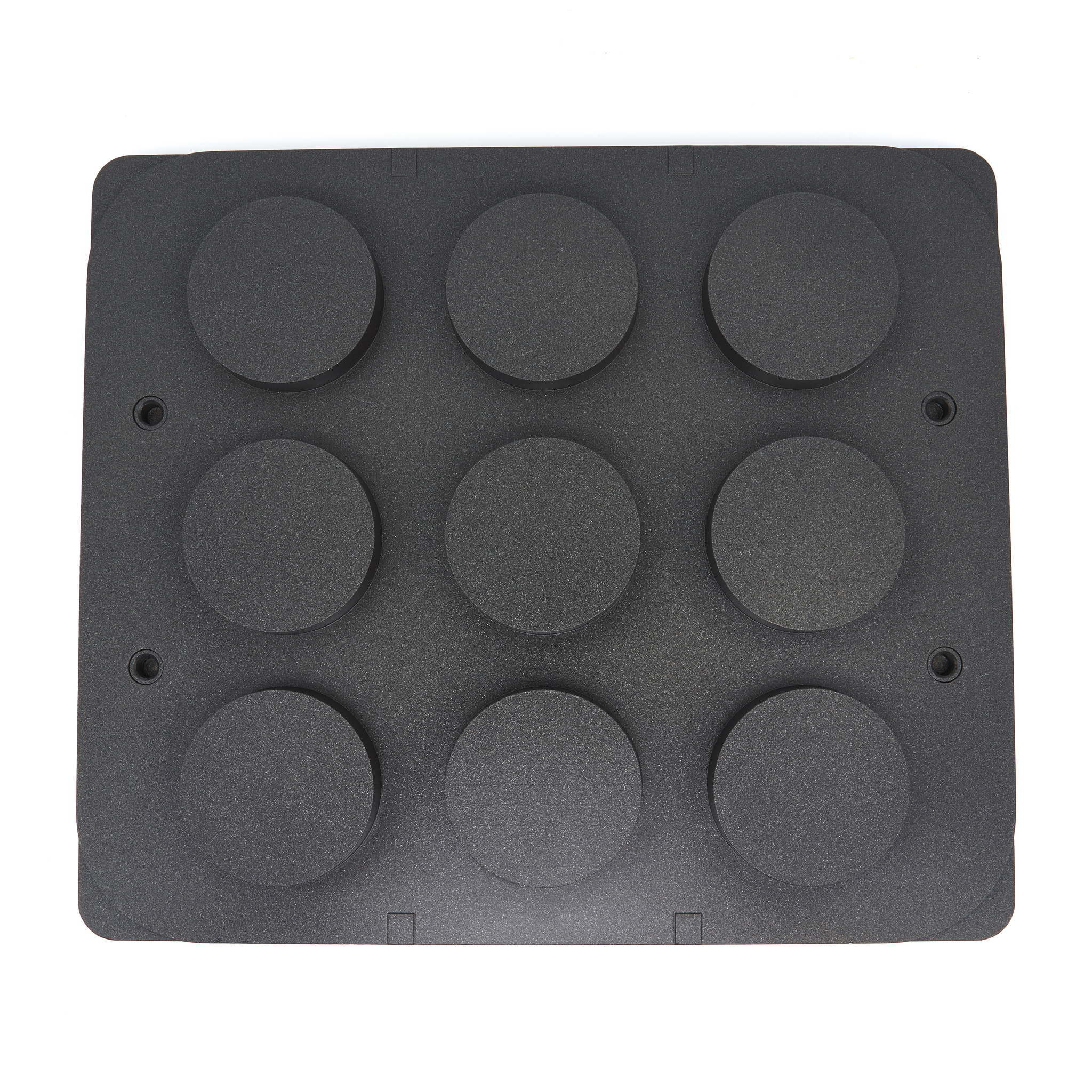 Forma na tartaletky - válec - 80 mm - 9 kusů