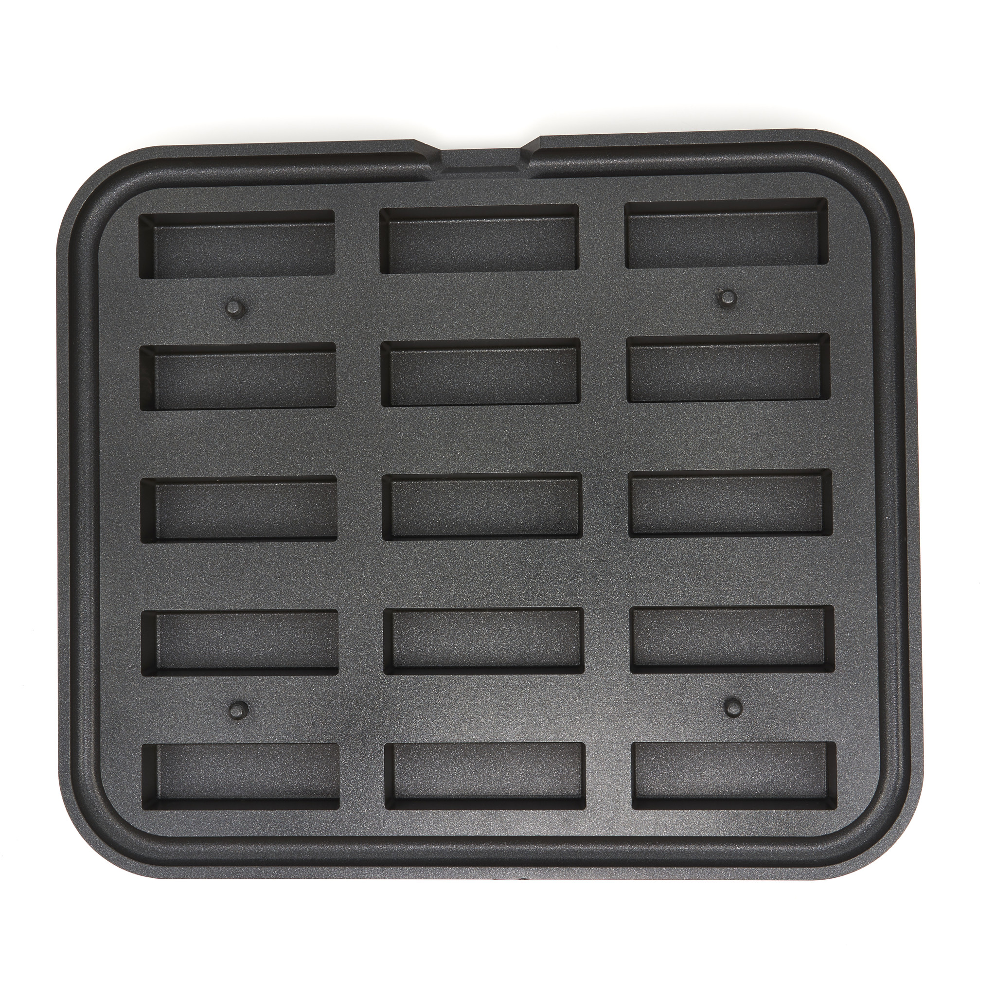 Forma na tartaletky - obdélník - 90x30/85x26 mm - 15 kusů