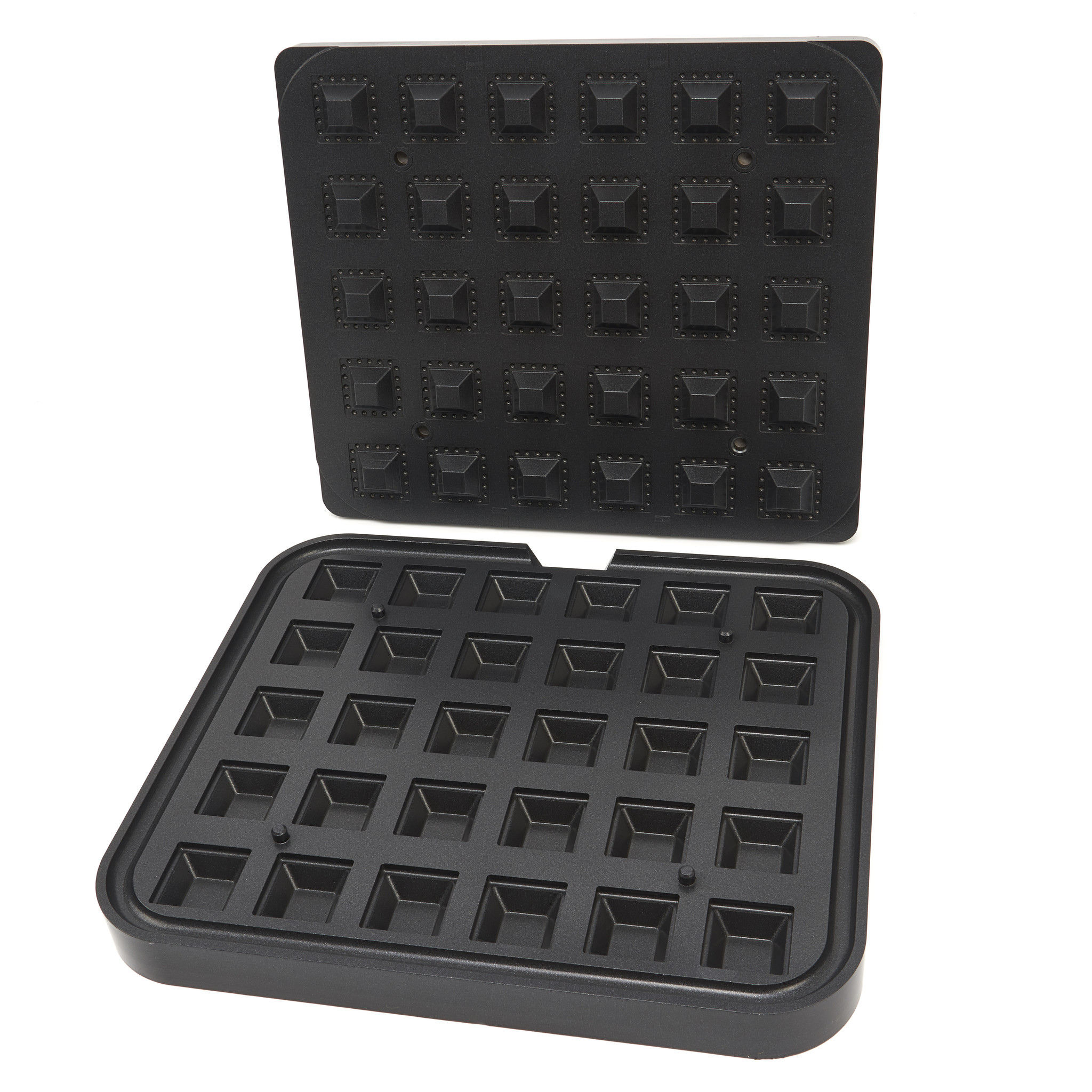 Forma na tartaletky - čtvercová - 41/23 mm - 30 kusů
