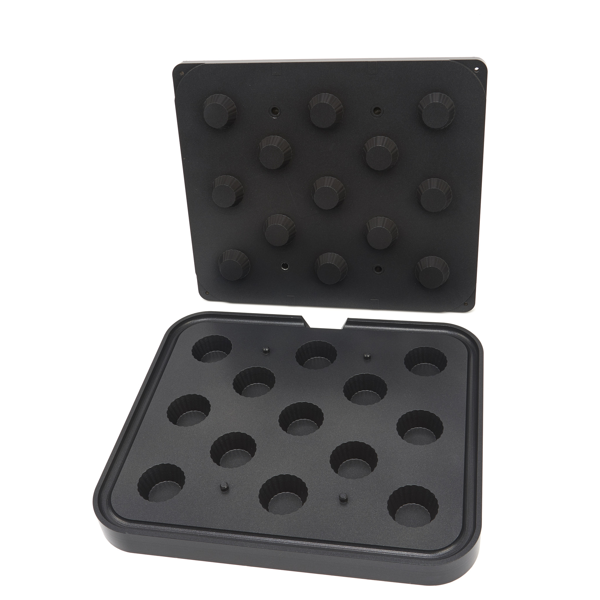 Forma na tartaletky - vlnitá - 48/36 mm - 13 kusů