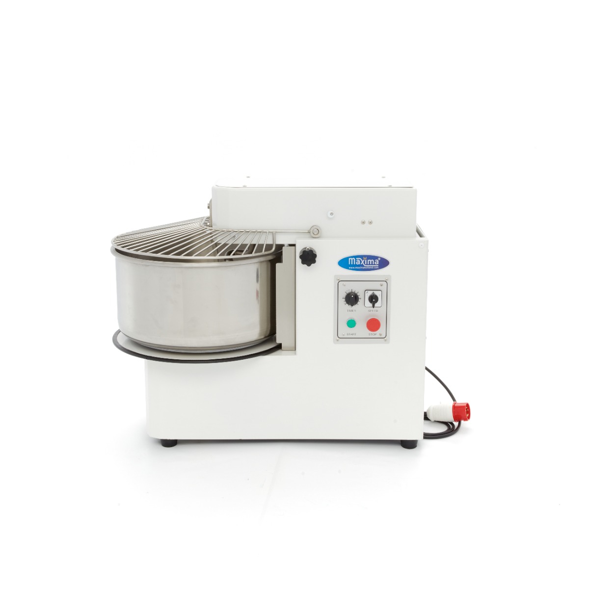 Mixér na Těsto - 50 l - 30 kg Těsta - 2 Rychlosti - Odnímatelná Mísa - 400V