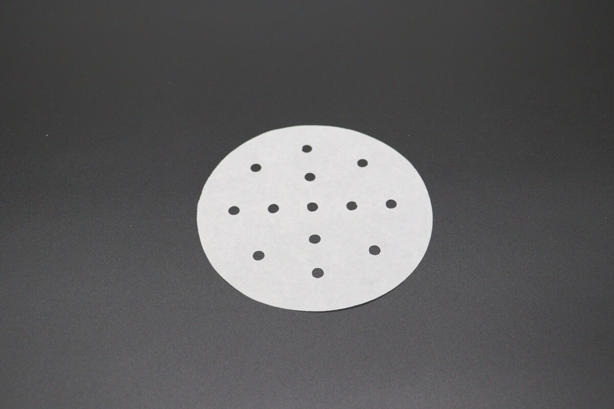Hamburgerové listy 130 mm - bílý papír - 500 kusů