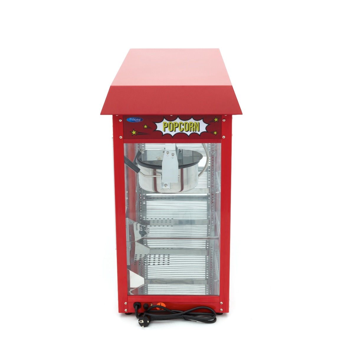 Popcornovač - 150gr - s ohřívací vitrínou