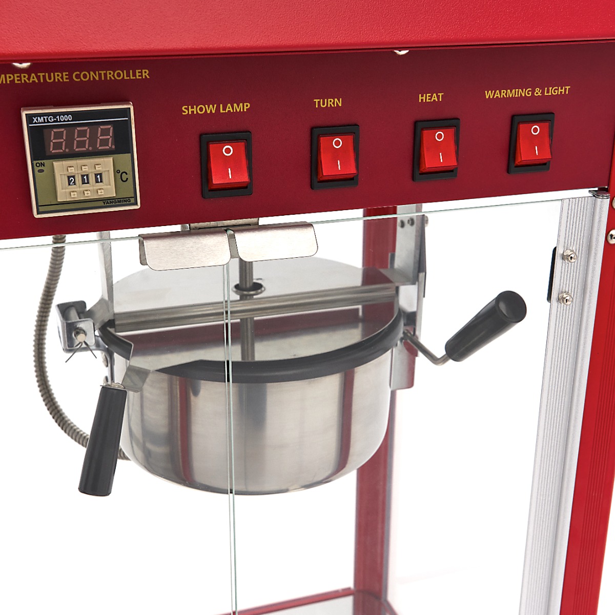 Popcornovač - 150gr - s ohřívací vitrínou