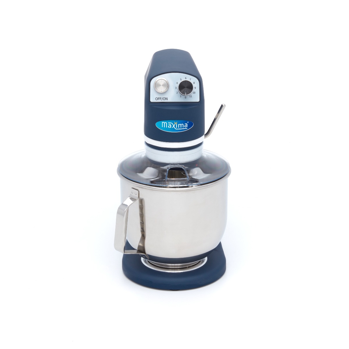 Planetární mixér - 7 l - do 2 kg těsta - ocelově modrá matná
